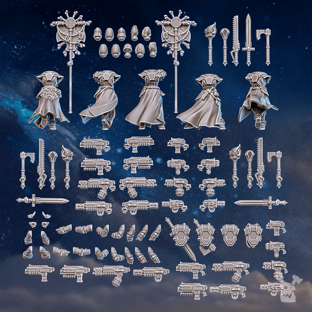 White Fangs Hunters (Build-Kit)