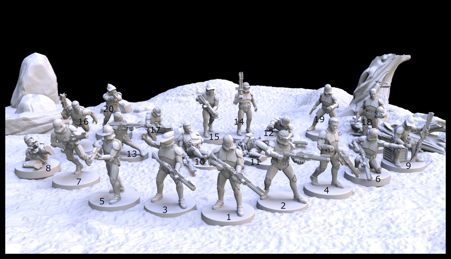 Assault Clone Trooper (x20)