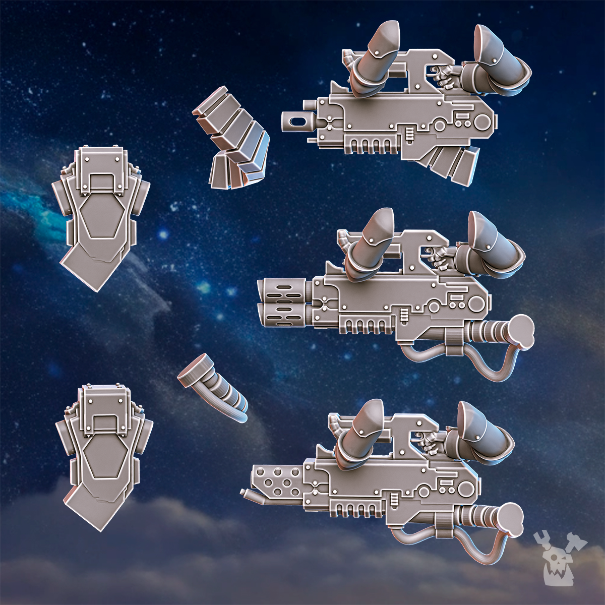 Heavy Weapons Set (Stormpride Sisters)