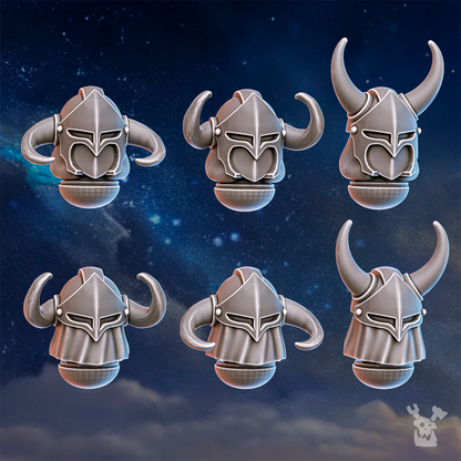 Horned Helmets Set (Stormpride Sisters)