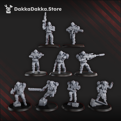 Phaeton Special Forces Unit (x9)