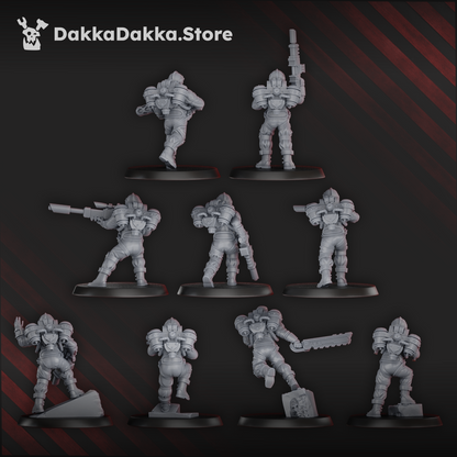 Phaeton Special Forces Unit (x9)