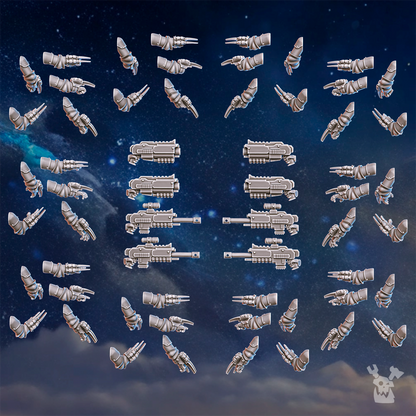 Stormpride Sisters Weapons Set (OnePageRules)