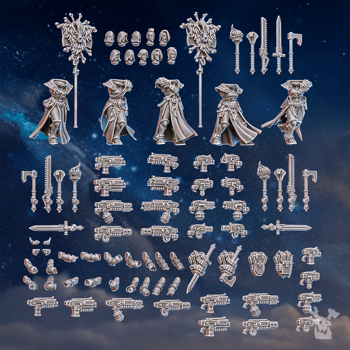White Fangs Hunters (Build-Kit)