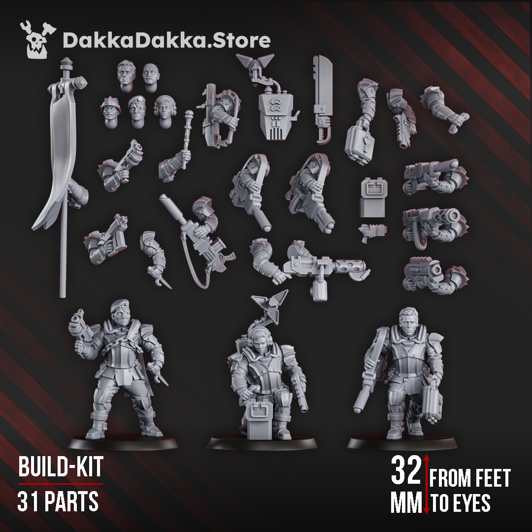 Phaeton Special Forces Masters Squad (Build kit)