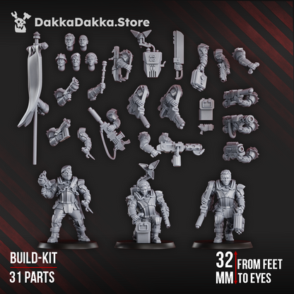 Phaeton Special Forces Masters Squad (Build kit)