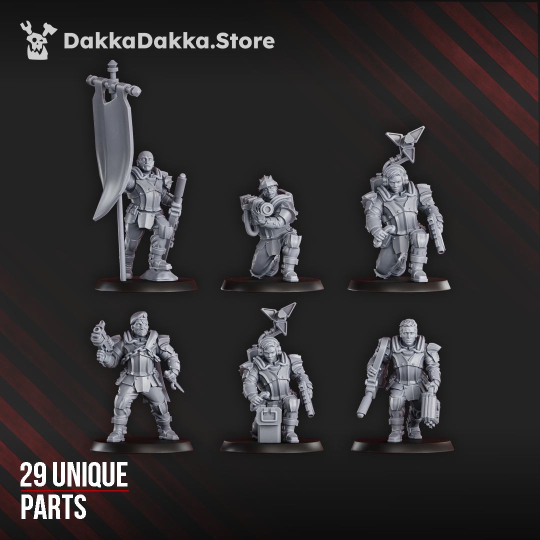Phaeton Special Forces Masters Squad (Build kit)