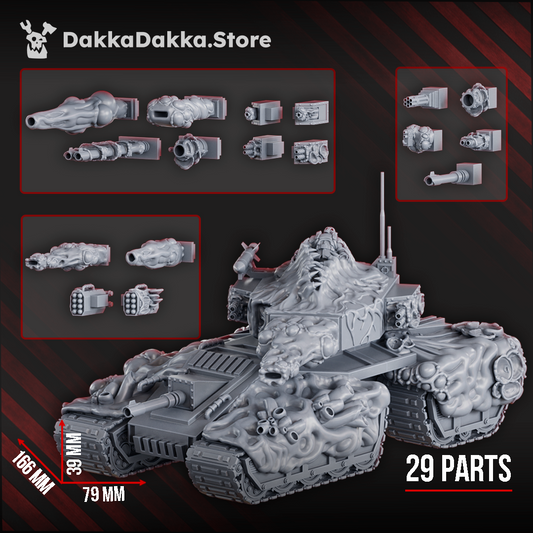 Contaminated Battle Tank
