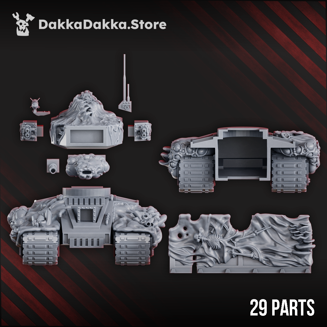 Contaminated Battle Tank