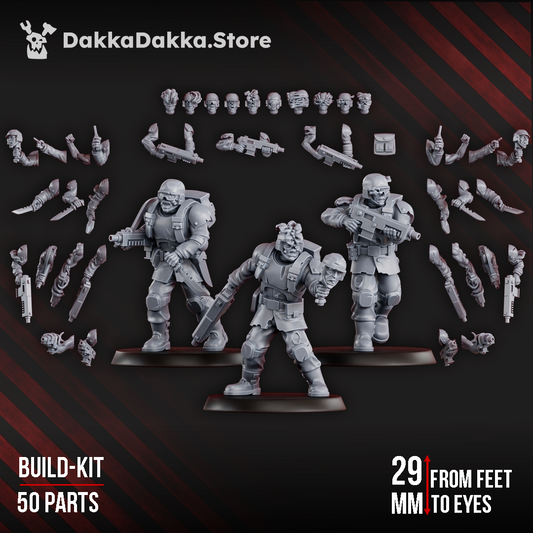 Diseased Planetary Guard (Build Kit)