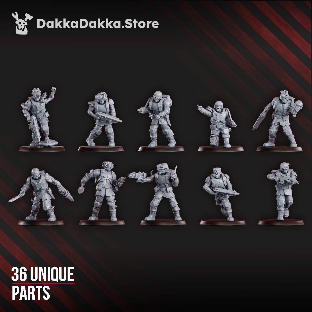 Diseased Planetary Guard (Build Kit)