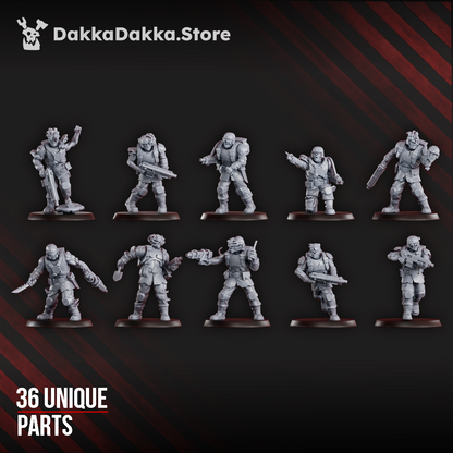 Diseased Planetary Guard (Build Kit)