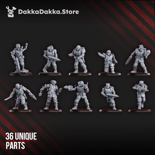 Diseased Planetary Guard (Build Kit)