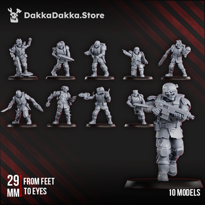 Diseased Planetary Guard (x10)
