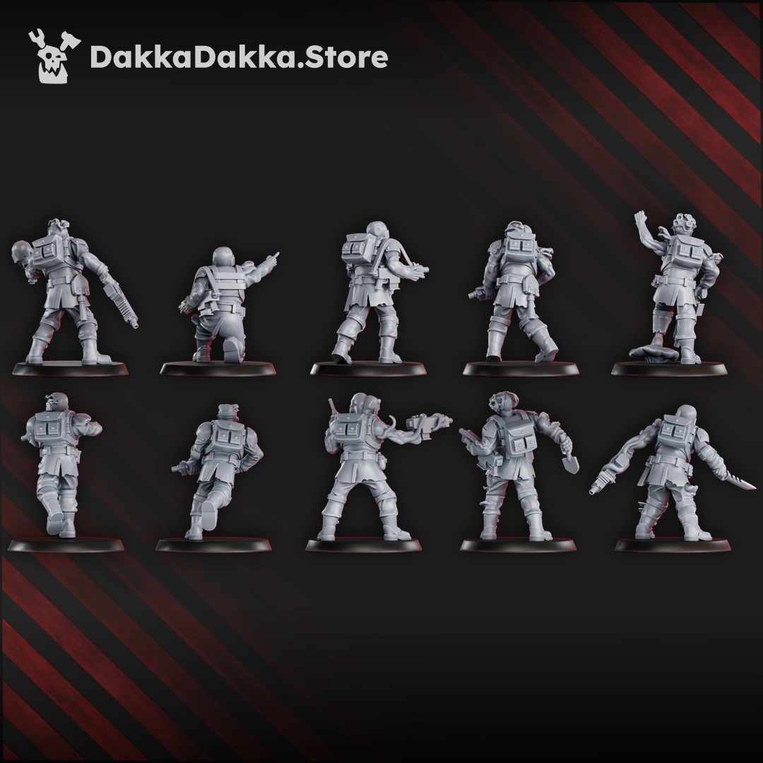 Diseased Planetary Guard (x10)