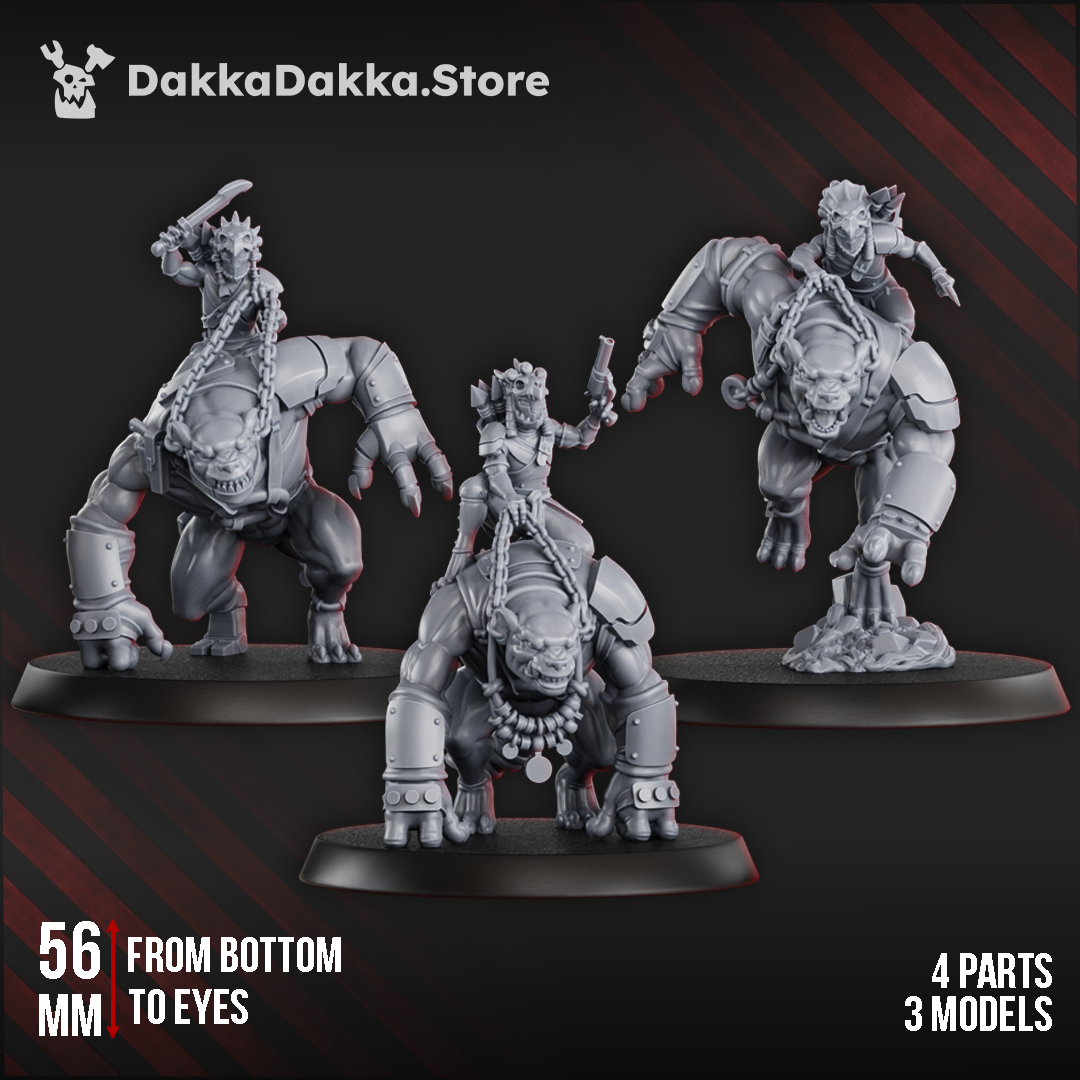 Mar-Duk Tribe Furybeasts Squad (x3)