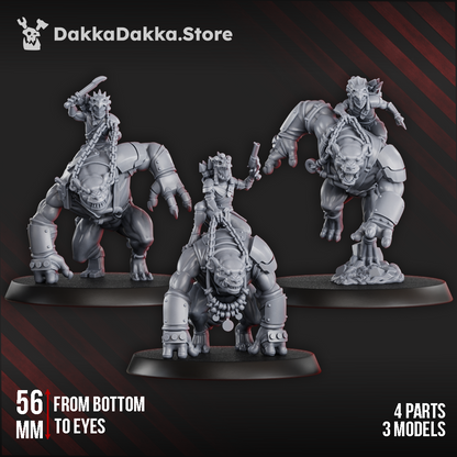 Mar-Duk Tribe Furybeasts Squad (x3)