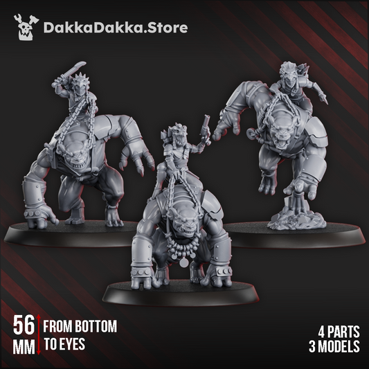 Mar-Duk Tribe Furybeasts Squad (x3)