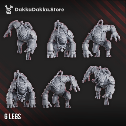 Mar-Duk Tribe Riders / Furybeasts (Build Kit)