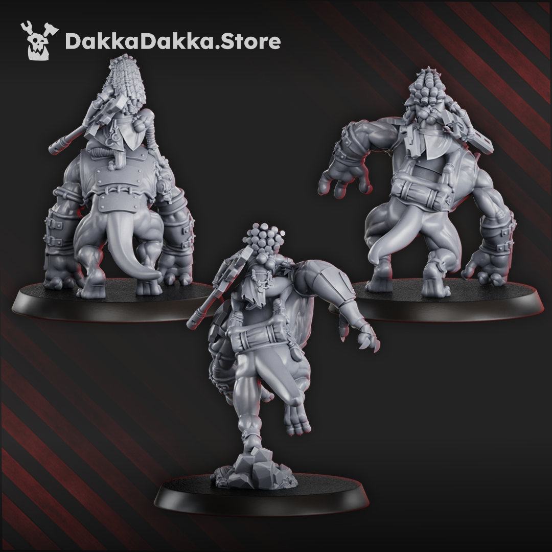 Mar-Duk Tribe Riders Squad (x3)