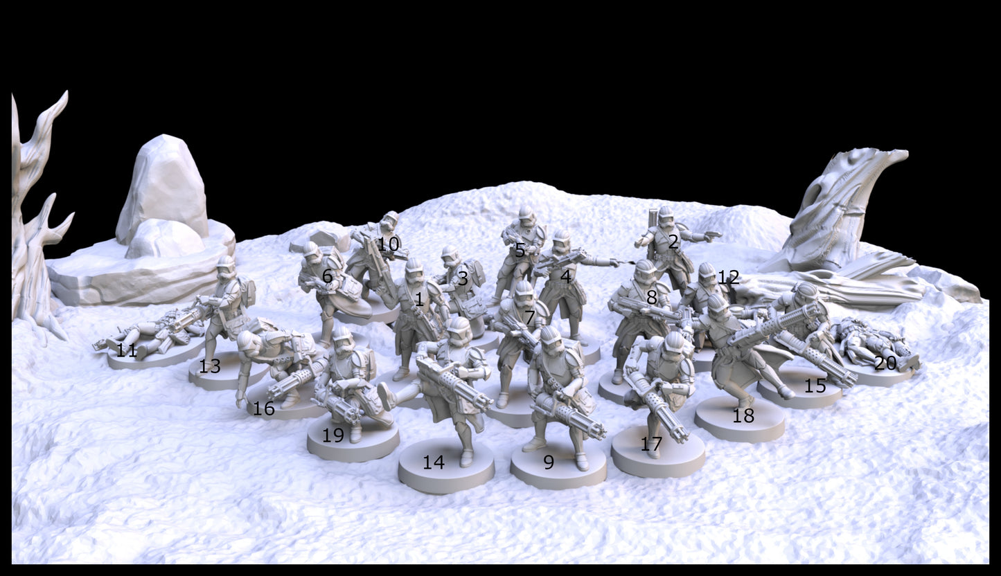 Heavy Clone Trooper (x20)