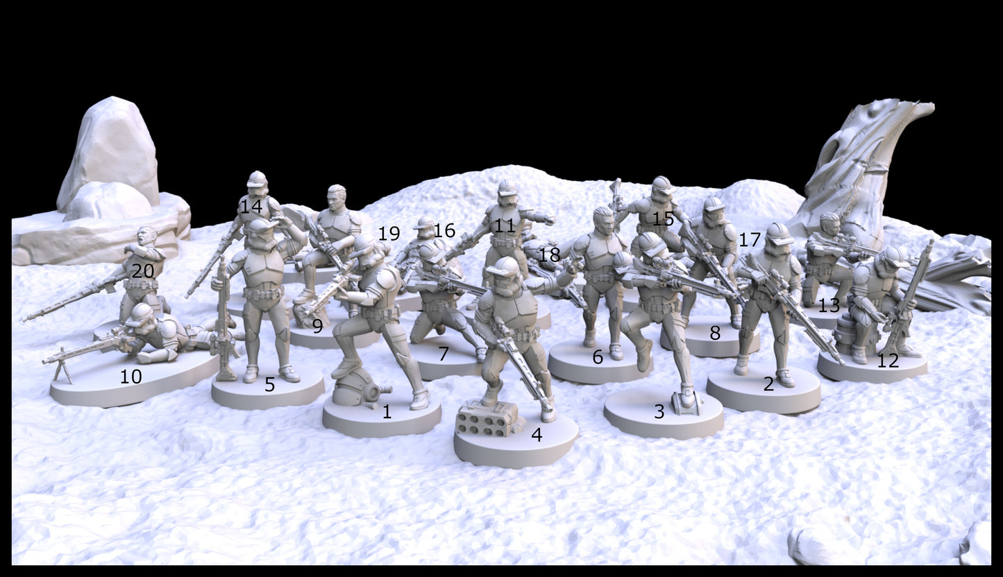 Specialist Clone Trooper (x20)