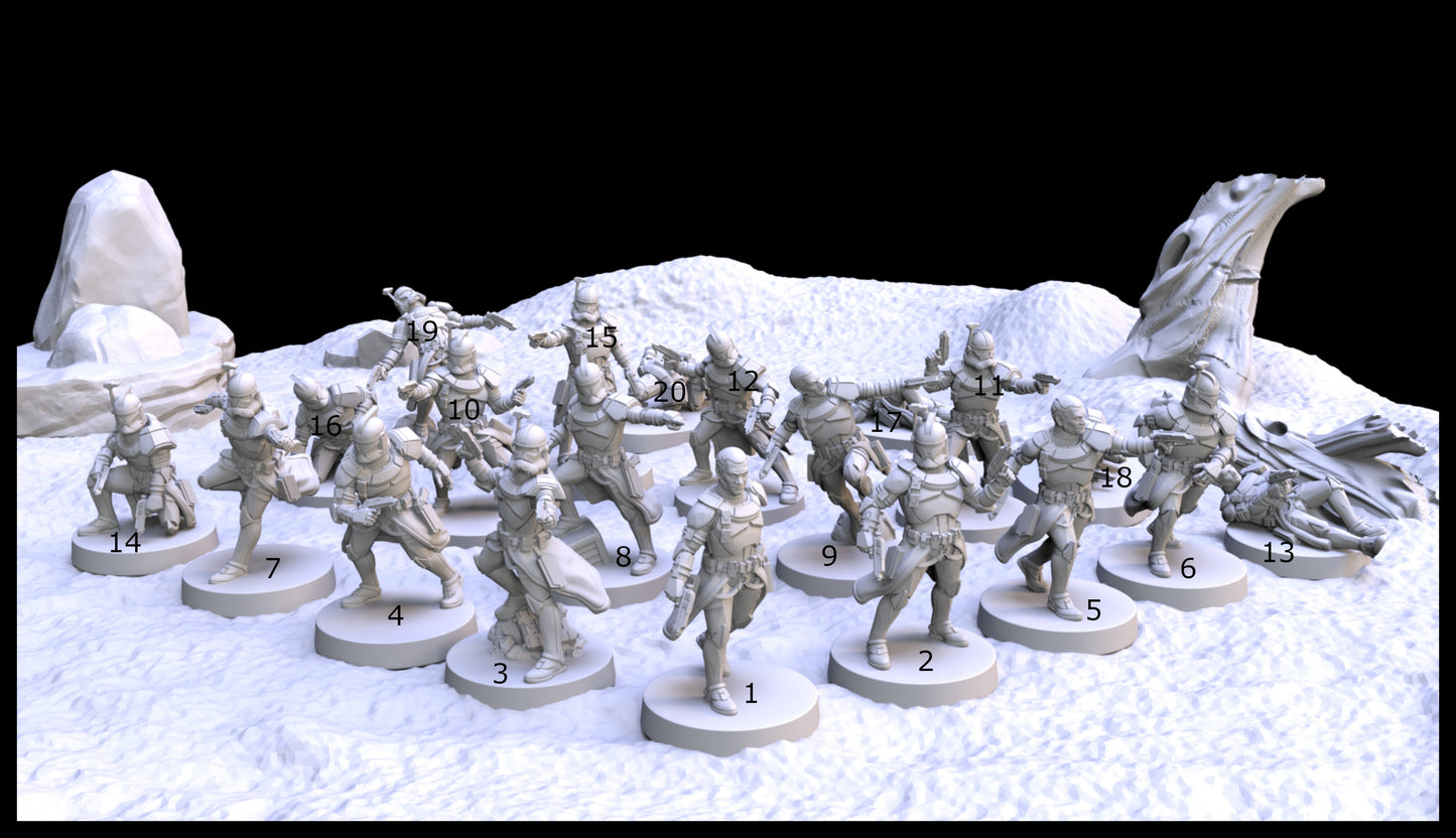 Officer Clone Trooper (x20)