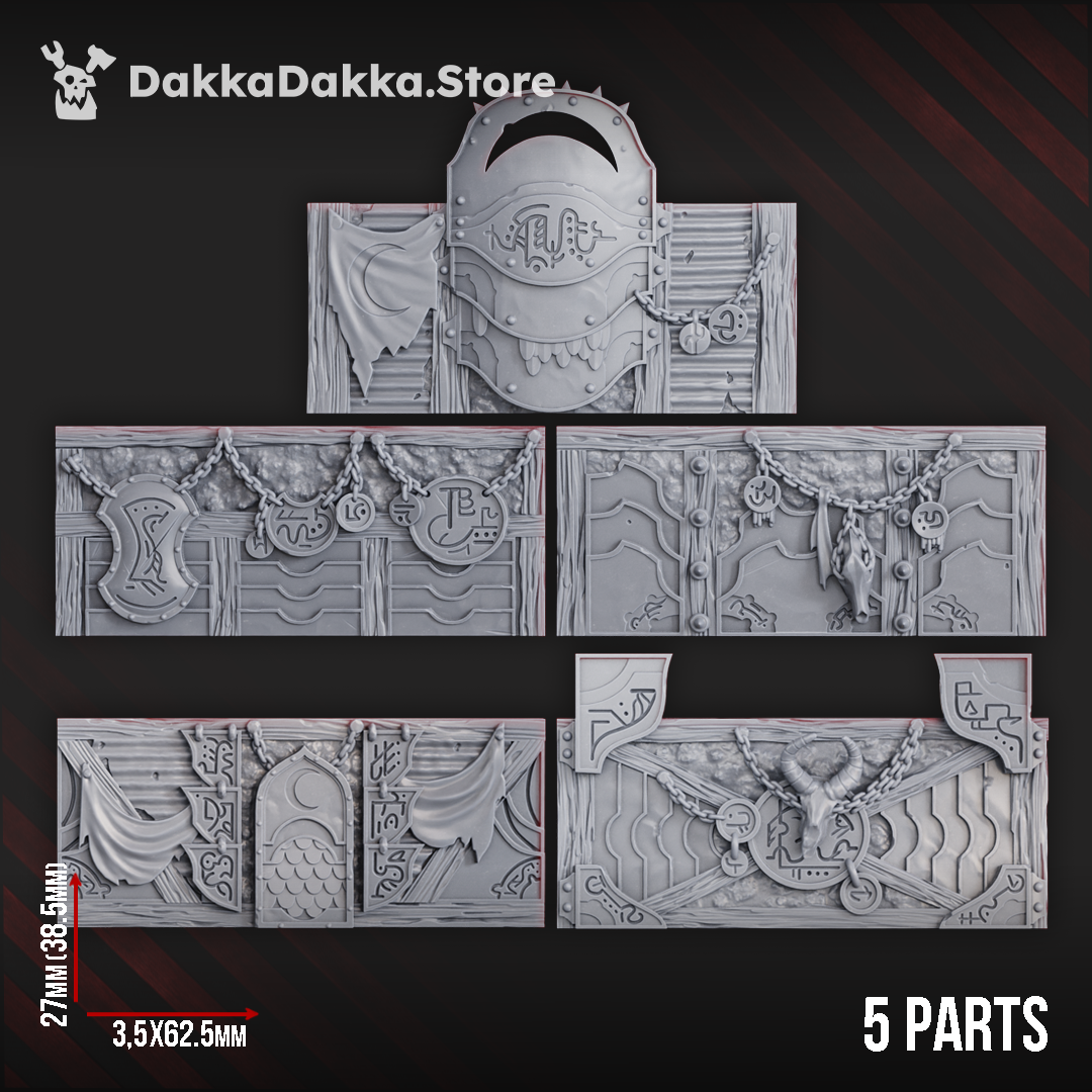 NexusBlock Iron Trench Walls (Vol. 1)