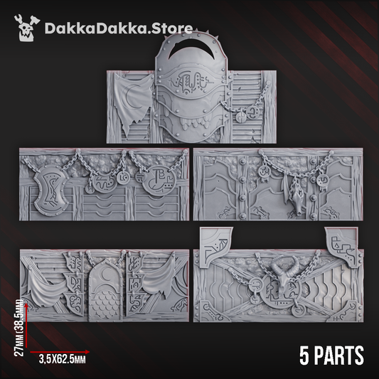 NexusBlock Iron Trench Walls (Vol. 1)