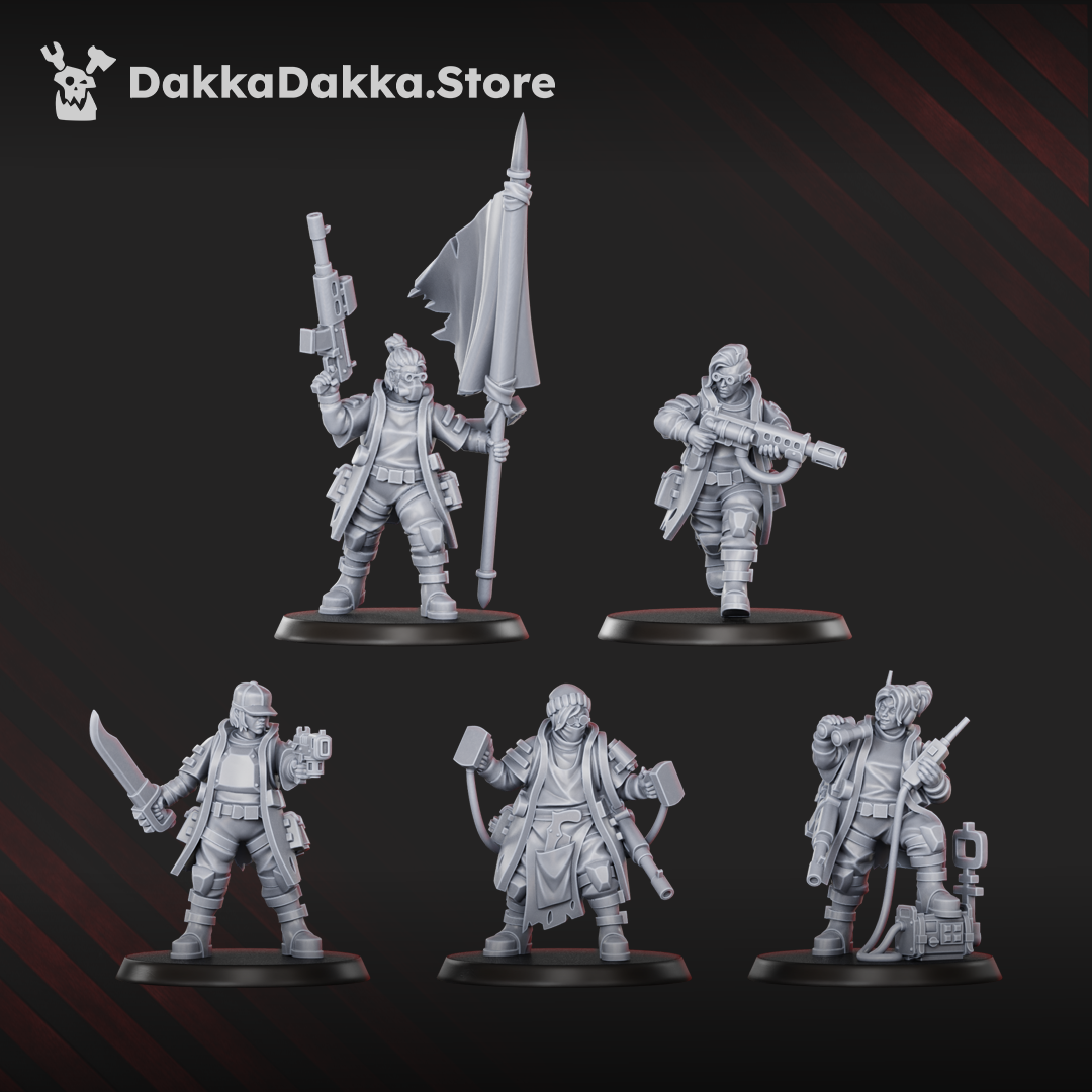 The Alcat Rats Masters Squad (x5) - Variants