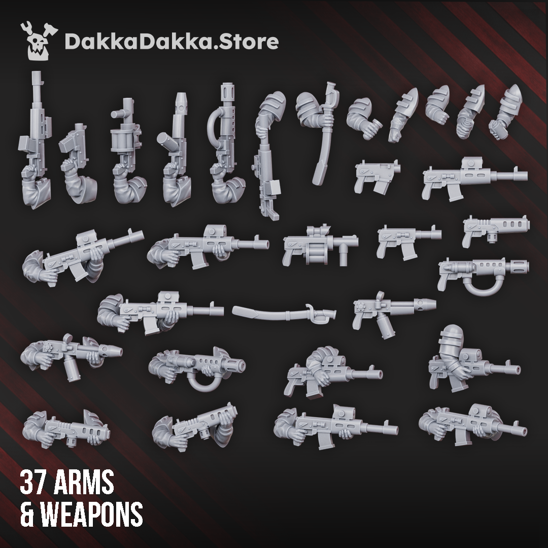 The Alcat Rats Infantry Squad (Build-Kit)