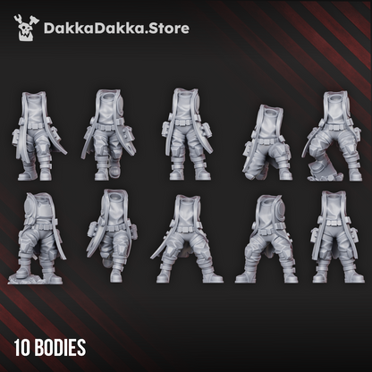 The Alcat Rats Infantry Squad (Build-Kit)