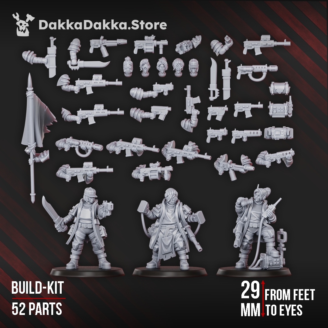 The Alcat Rats Masters Squad (Build-Kit)