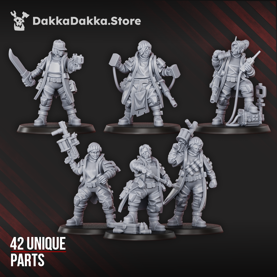 The Alcat Rats Masters Squad (Build-Kit)