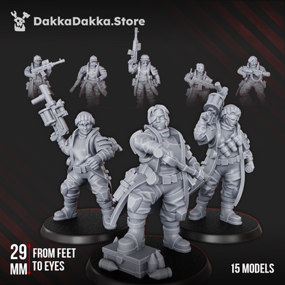 The Alcat Rats Infantry Squad (x15)