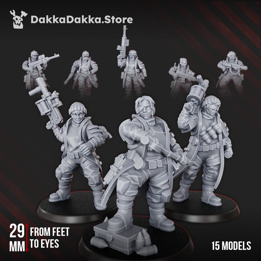 The Alcat Rats Infantry Squad (x15)