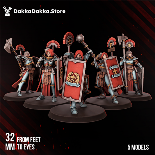 Legio Artemis Eruptrix Squad (x5) - Variants