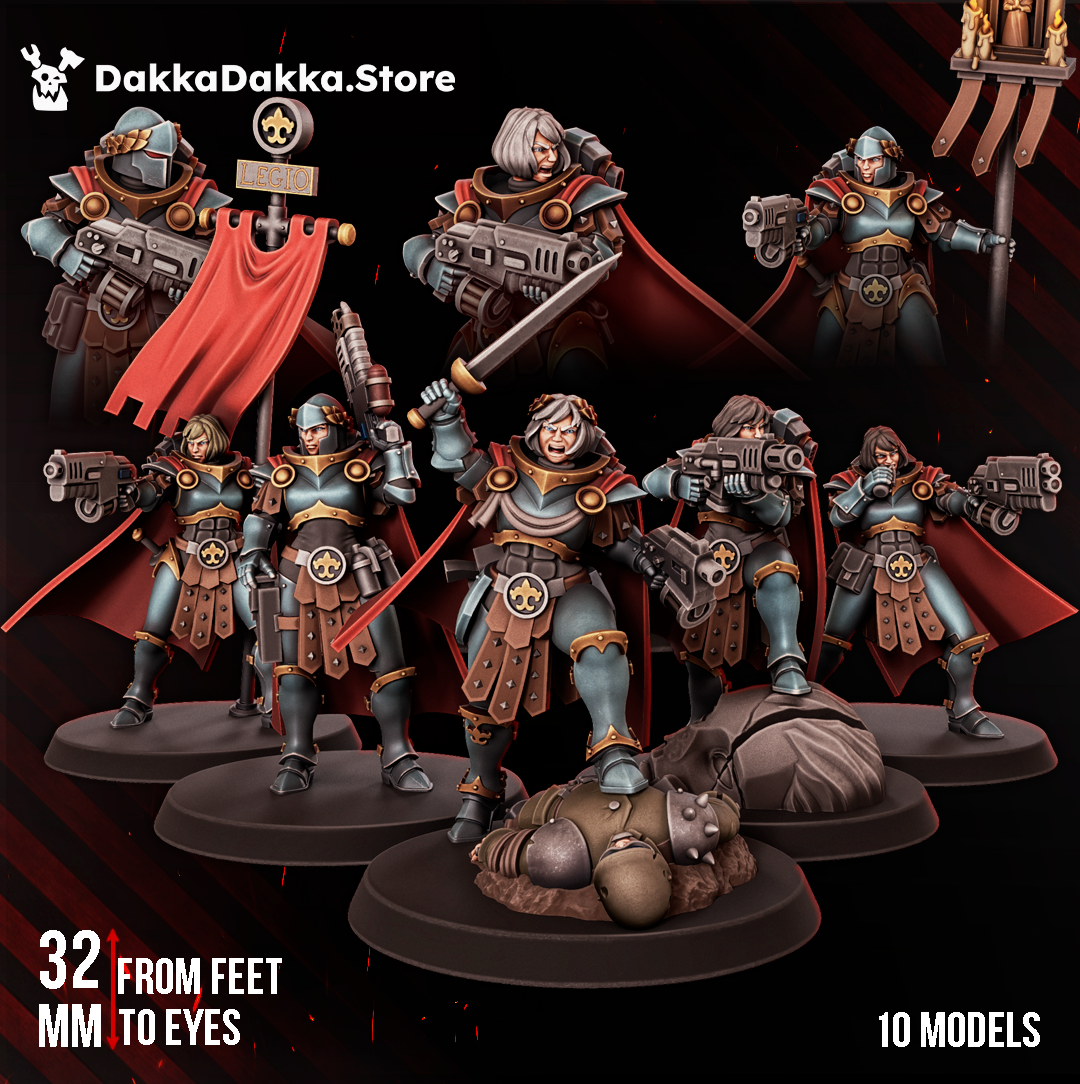 Legio Artemis Bellatrix Squad (x10) - Variants