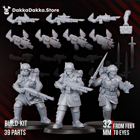 The Doomsday Infantry Squad (Build-Kit)