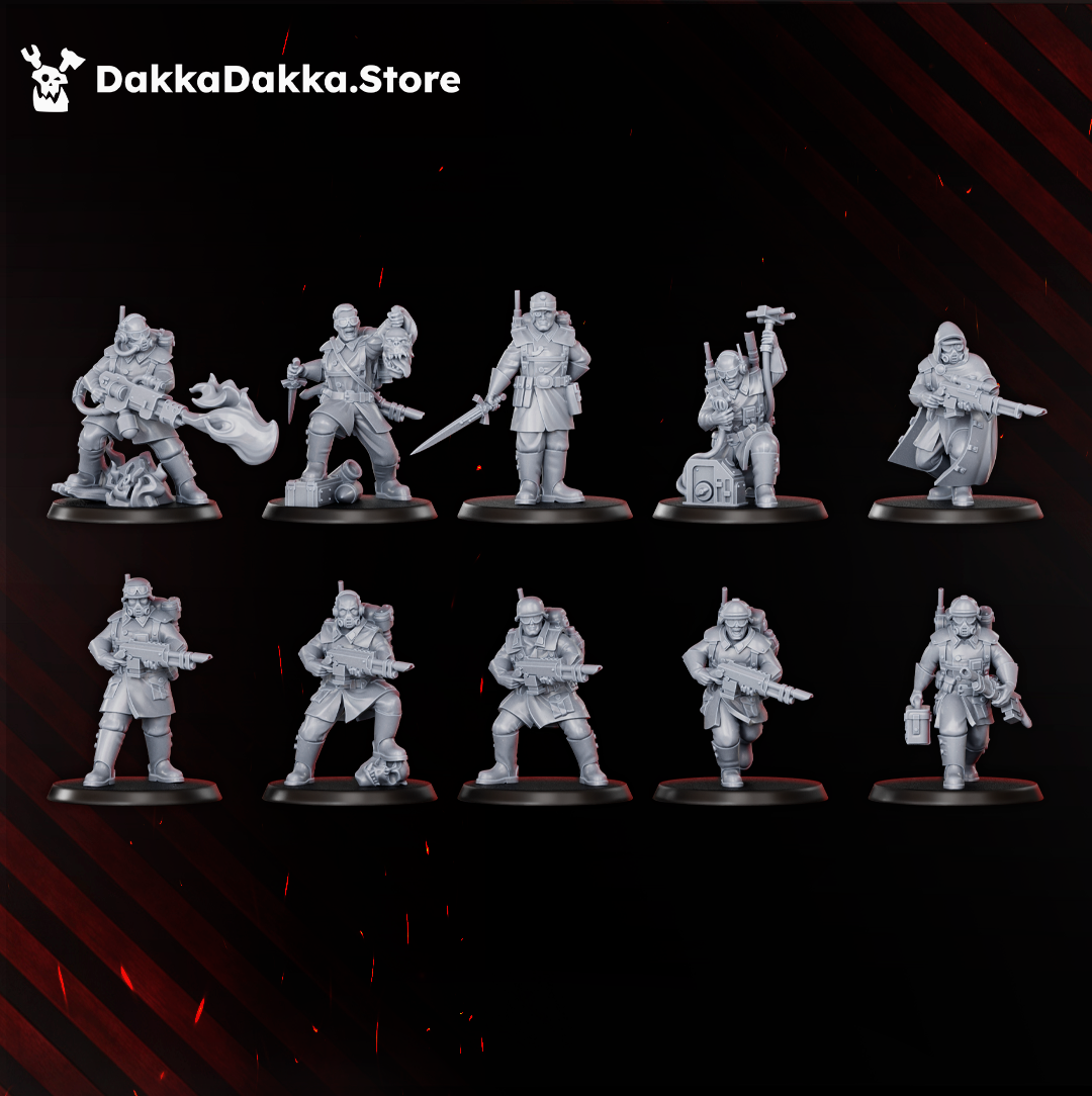 The Doomsday Infantry Squad (x10) - Variants
