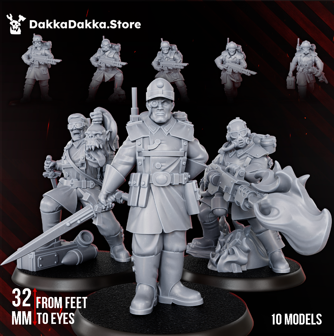 The Doomsday Infantry Squad (x10)